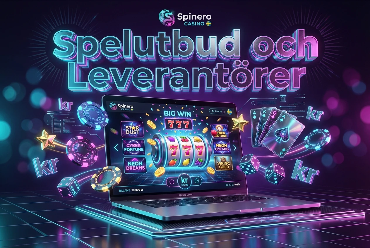 Spelutbud och Leverantörer